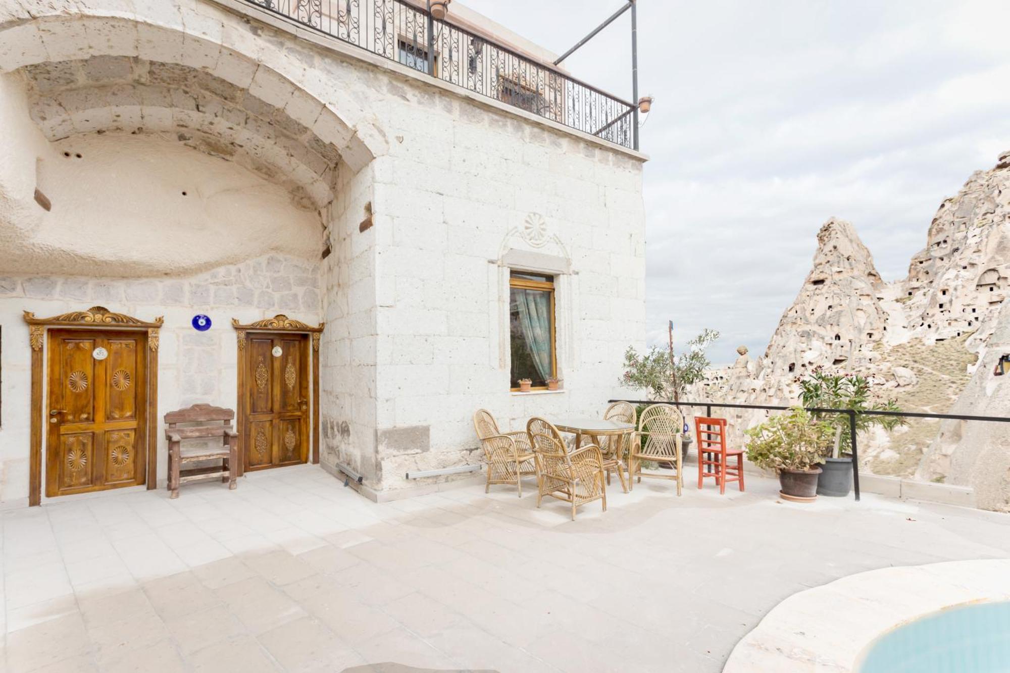 Hermes Cave Hotel อุตชิซาร์ ภายนอก รูปภาพ